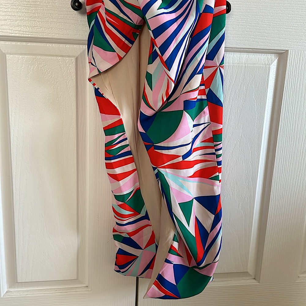 Alexia Admor NWT Sexy Colorful One Shoulder High Thigh Slit Dress **Size 4**🔥🔥 - Picture 4 of 6
